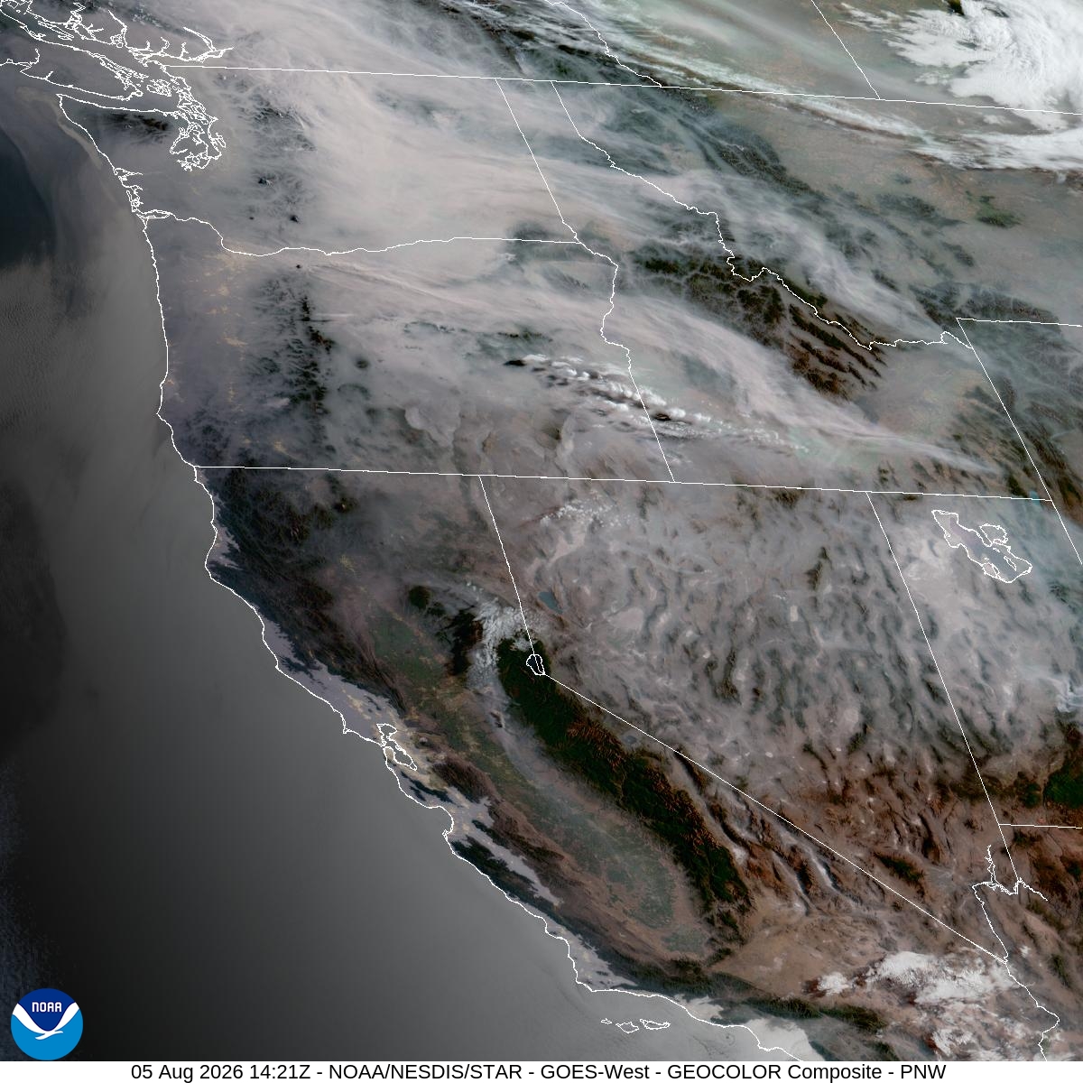 Satellite Imagery western US